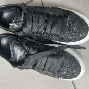 Mc Queen Alexander Mcqueen Oversized Glitter Sneakers Alexander